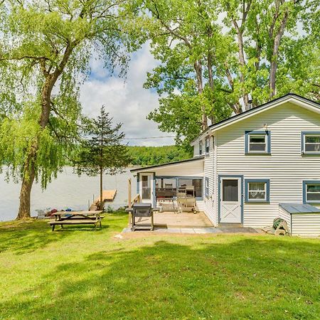 Waterfront Home On Lake Champlain With Dock And Kayaks Orwell Экстерьер фото